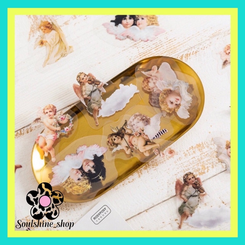 

40pcs Sticker Kertas Seri Besar Kreatif