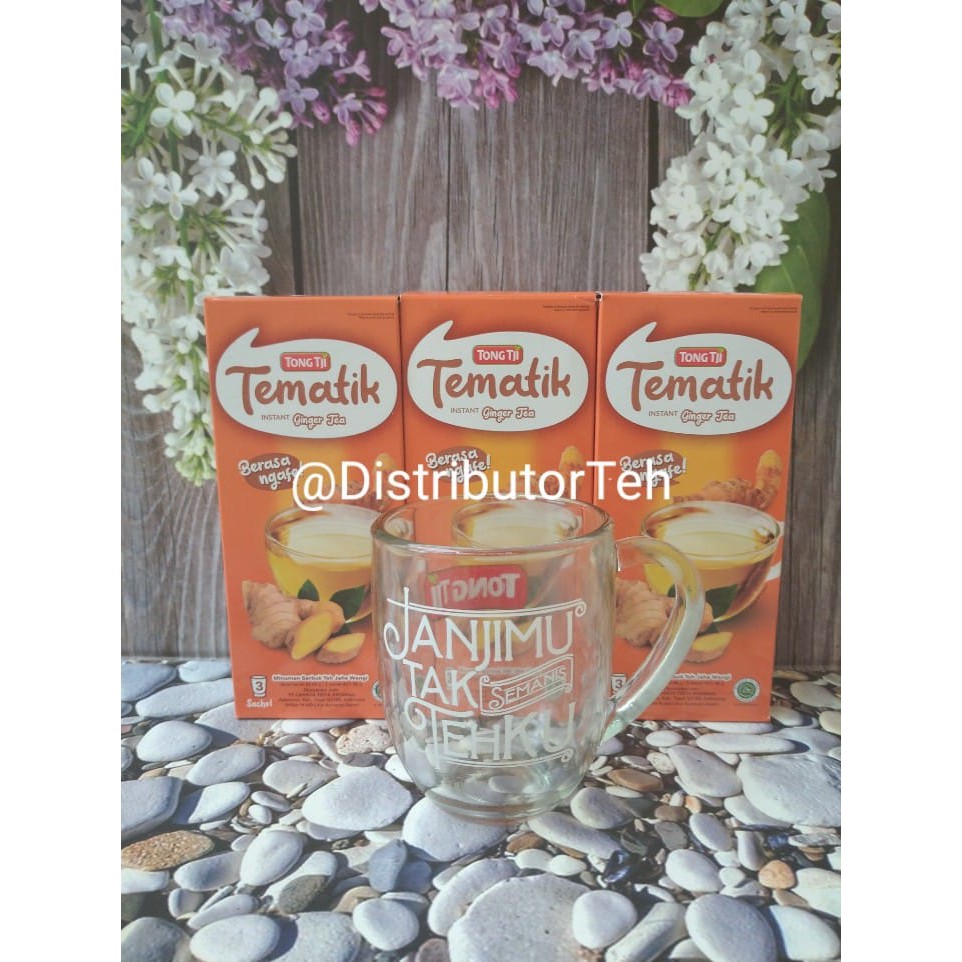 

Tong Tji Tematik Ginger Tea - Minuman Serbuk Teh Jahe Wangi 3 Pack