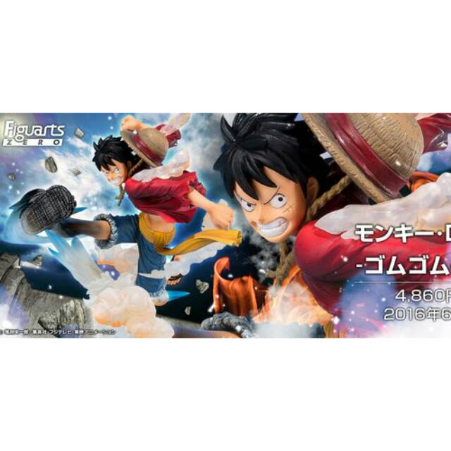 Figuarts Zero Luffy Hawk Whip ORI Bandai PVC Figure FZO Batver Hawkwhip Battle Ver.