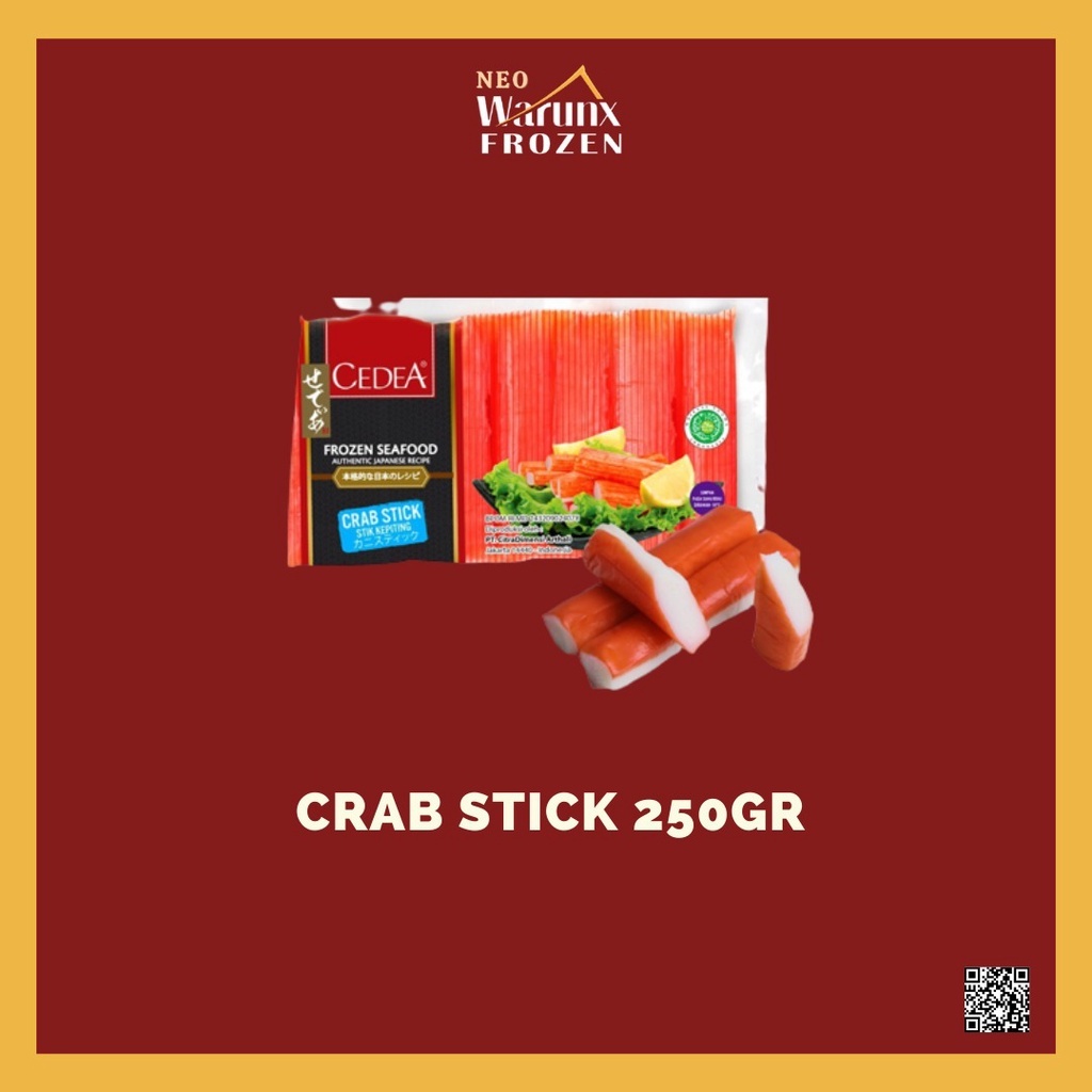 

Cedea Crab Stick 250 Gram [HALAL]