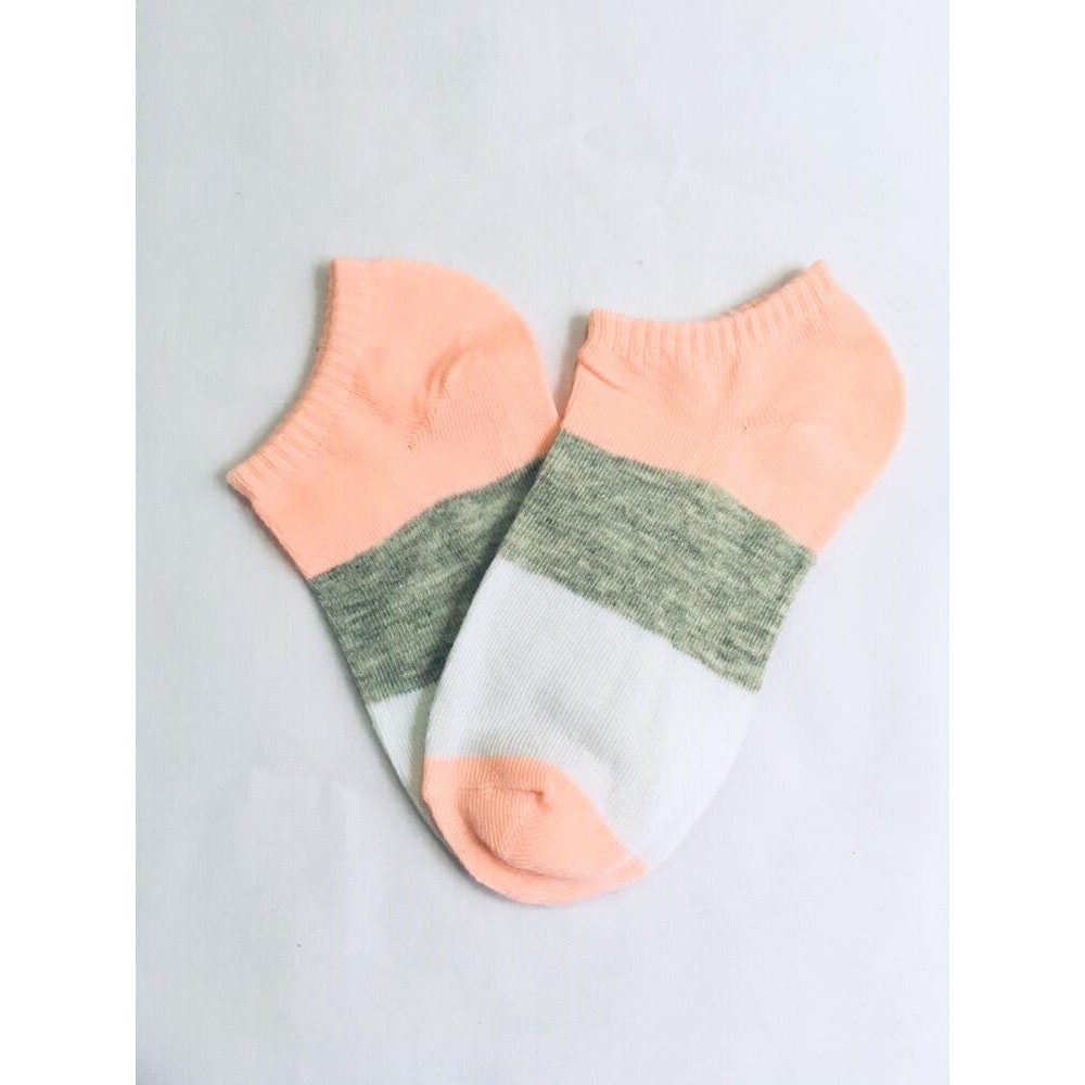 FAYES Kaos Kaki Wanita Ankle Kaos kaki Cute Kaos Kaki Motif Kaos Kaki Semata Kaki Socks U16-H04 PINKTOSCA
