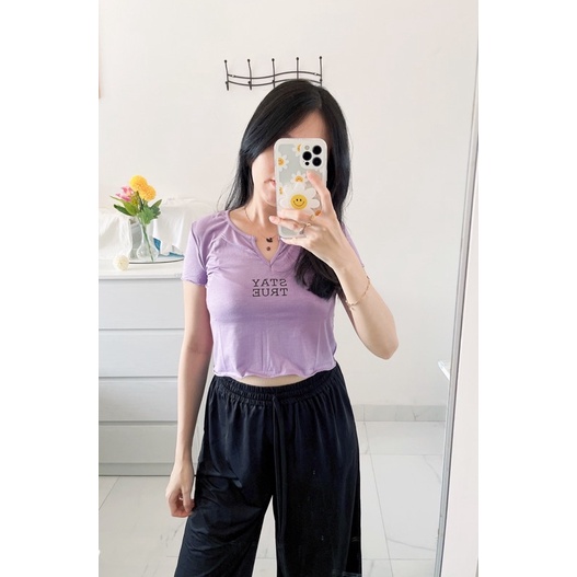 croptop wanita polos tulisan import murah,atasan kaos croptop cwe importmurah,croptop korean tulisan