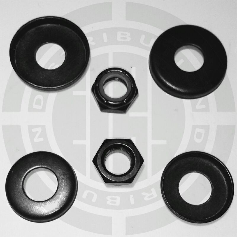 CUP WASHERS Skateboard (2 Big Washers, 2 Small Washers and 2 Nuts Kingpin)