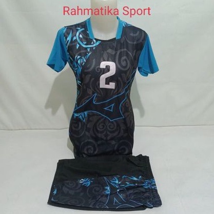 Jersey Kaos Voli Mizuno Setelan Cewek Murah
