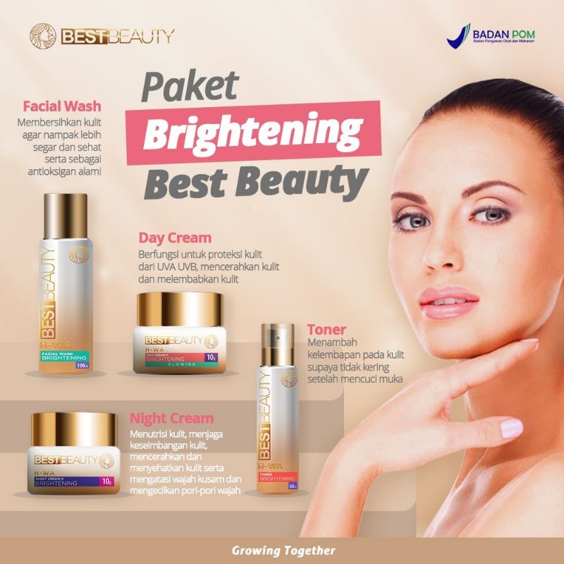 Best Beauty Brightening Paket Cream | SKINCARE BPOM