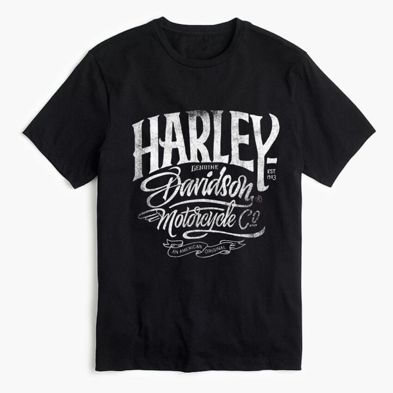 KAOS BAJU T SHIRT HARLEY DAVIDSON BOOTLEG VINTAGE OVERSIZE HOMAGE RAP TEE