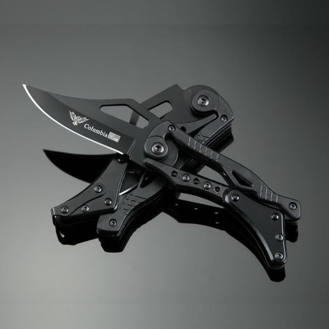 TURUN HARGA Columbia Mechanical Folding Knife - Medium Size