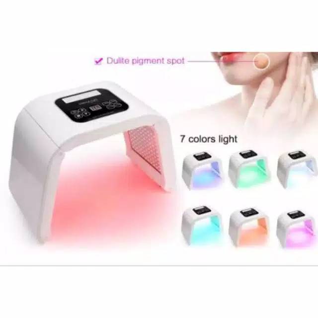 Lampu LED omega/ lampu facial masker led pdt light/ omega light aqua light 7 warna/