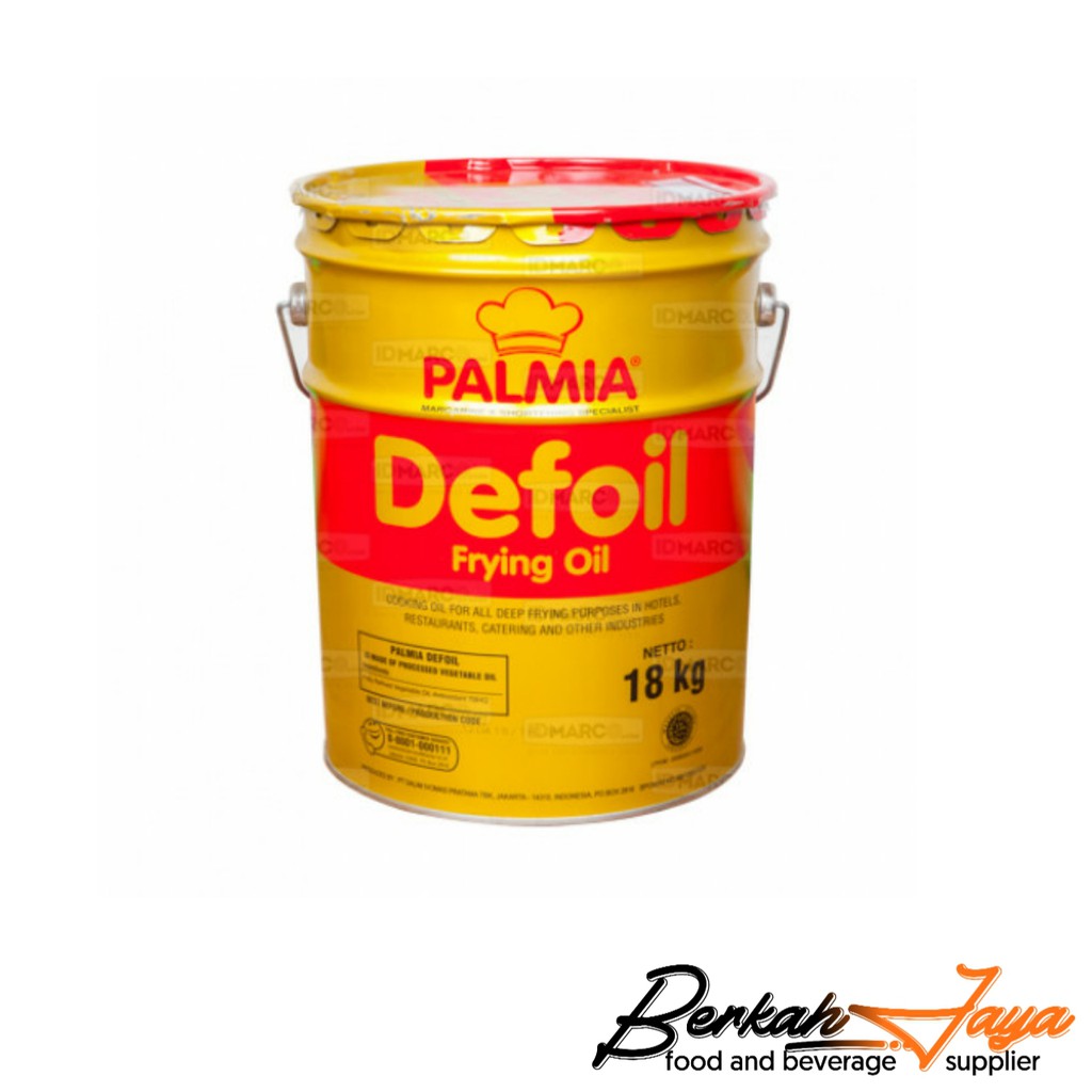 

Defoil Palmia 18kg (Minyak Goreng)