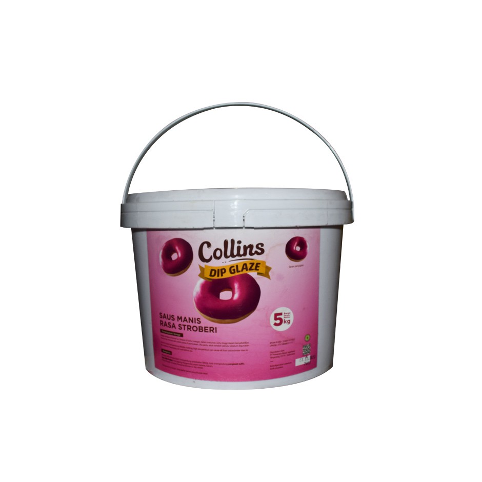 

Collins Strawbery 5 kg Promo buy1 get 1 | Selai Strawbery | Selai Strawbery Murah