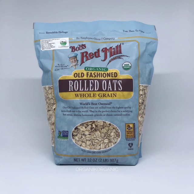 

Bobs Red Mill Old Fashioned Rolled Oats 900 gr