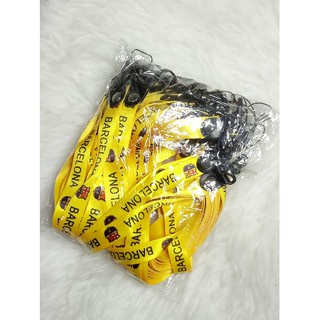 [ISI 25PCS] GROSIRAN TALI GANTUNGAN MOTIF BOLA BARCELONA / STRAP TALI GANTUNGAN HANDPHONE