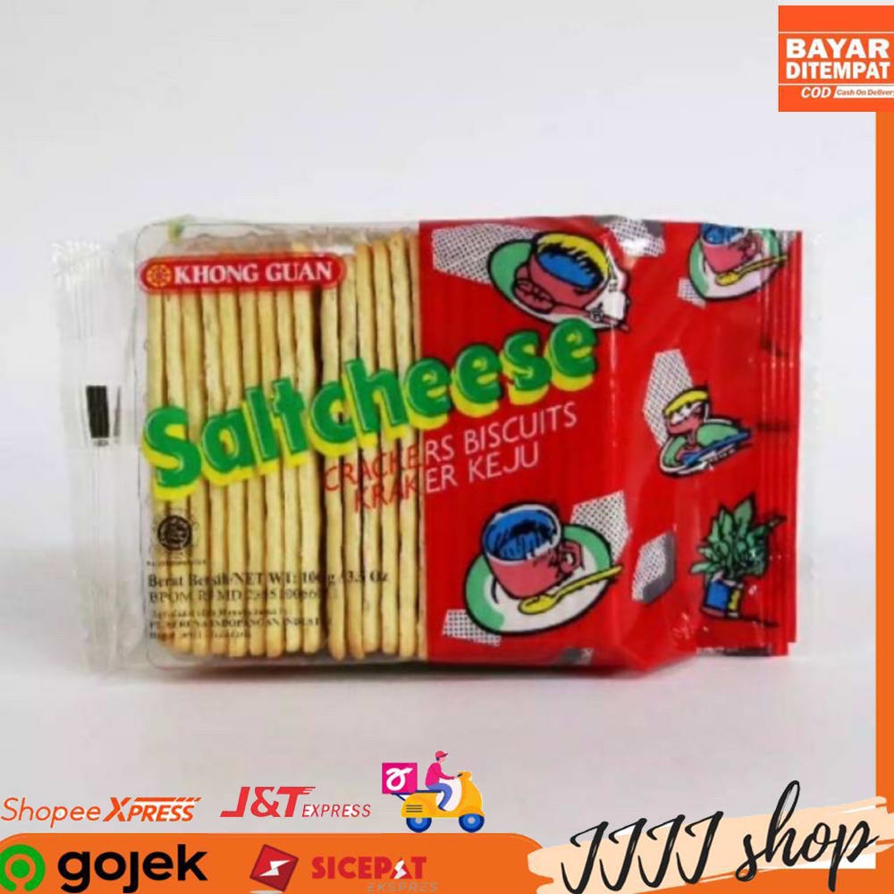 

Khong Guan Saltcheese Pocket Biskuit Cracker Snack 100gr