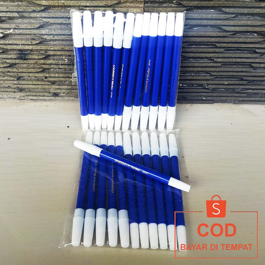 ✅COD Celengan Tabungan Challenge Tantangan Menabung Target Viral Kaleng Custom Unik Buka Tutup Murah-SPIDOL BIRU (1PC)