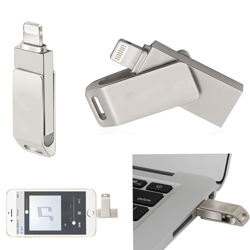 [Bayar Di Tempat]i Flash Drive USB Memory Stick Pen Drive U Disk 2 in 1