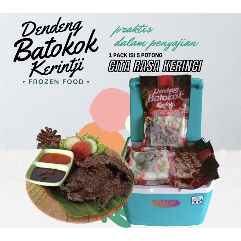 Dendeng Batokok Kerintji Kerinci isi 5 200 gram