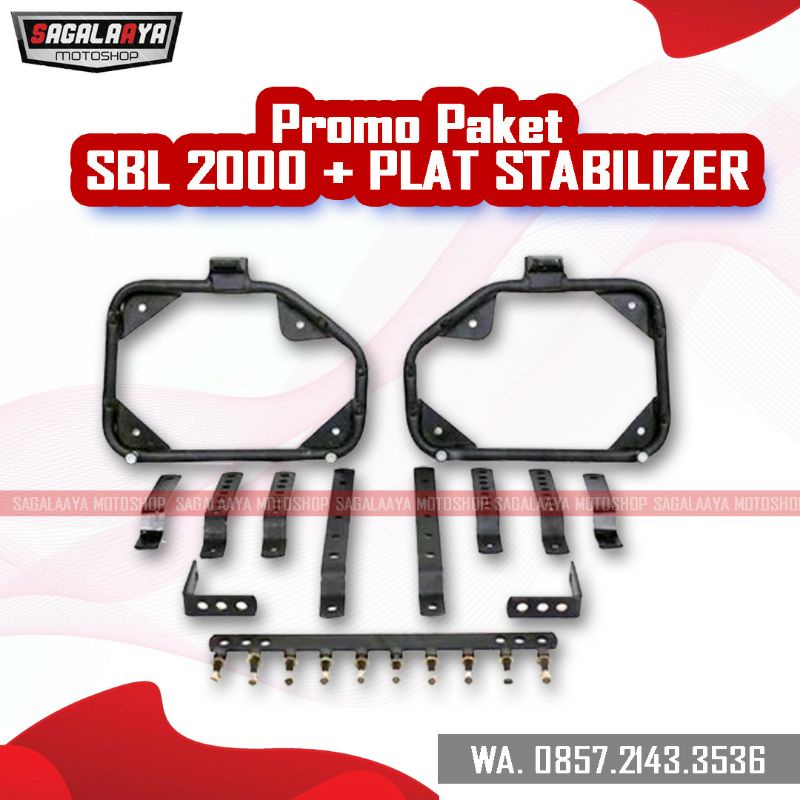 side bracket SBL2000 lokal braket box samping SBL 2000 KW givi e21 e22 e23 kappa k21 k22