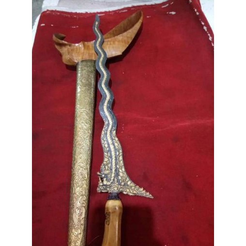 Keris Naga Kinatah Kijang Kencana