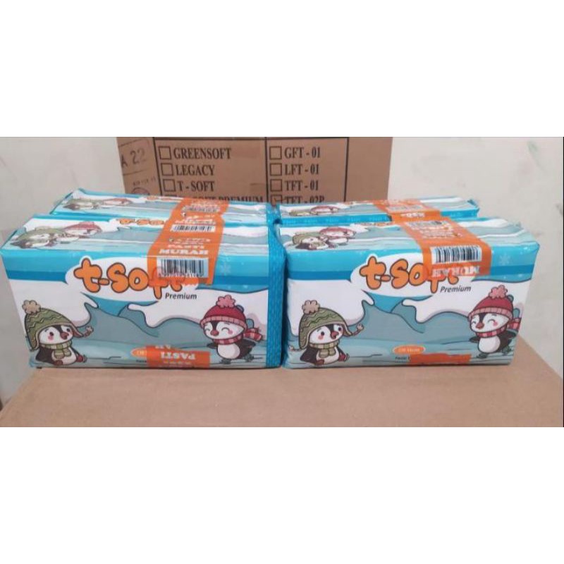 Tissue T-Soft Premium BANDED 230Sheets