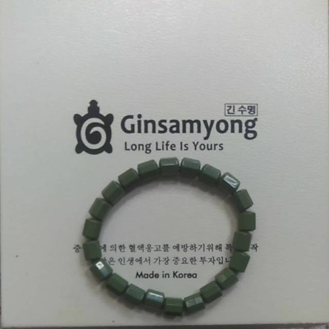Gelang kesehatan ginsamyong original