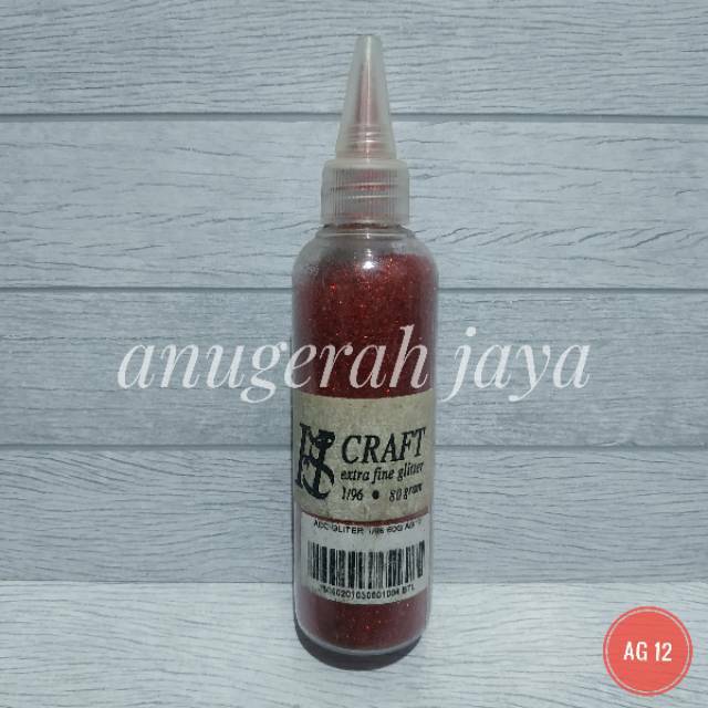 

Glitter Bubuk Merah AG-12