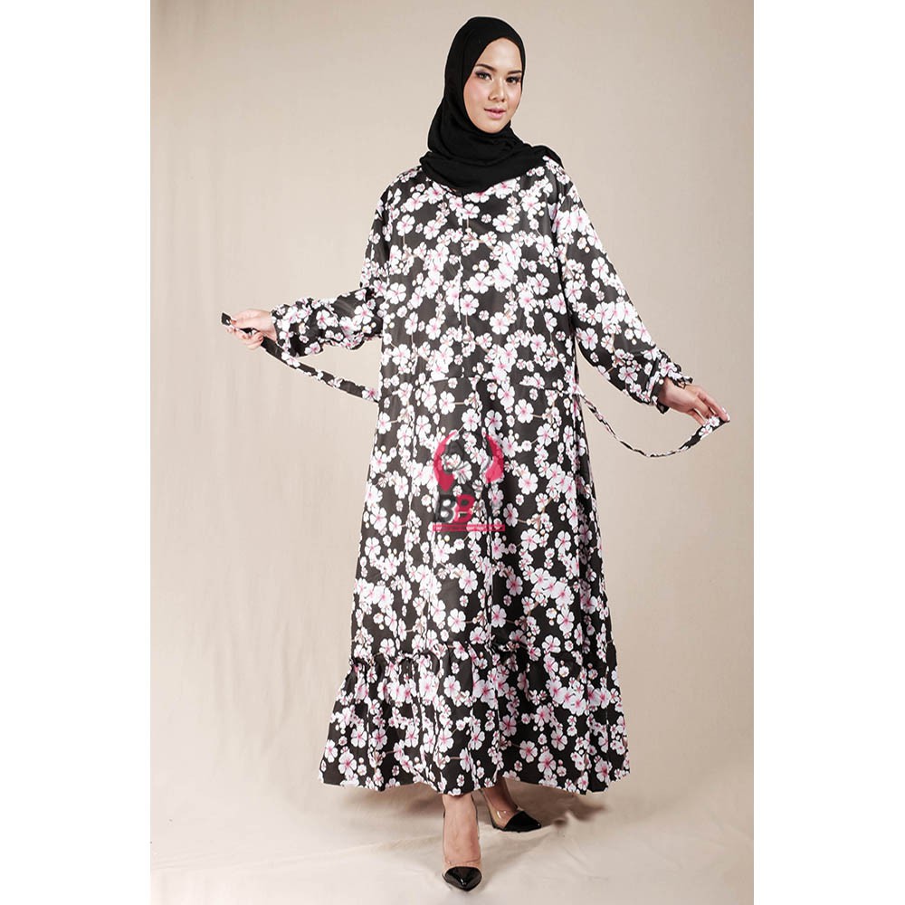 (01) LD 120 Size XXXL Gamis Katun Jepang Jumbo Motif Retro, Etnik, Bunga Polkadot, Vintage