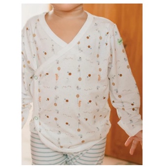 HAMAKO Long Sleeve Kimono - Baju Bayi