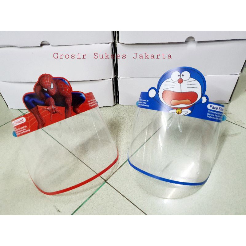 FaceShield Kacamata Anak Disney Murah Face Shield Artis Nagita Anak Grosiran Murah