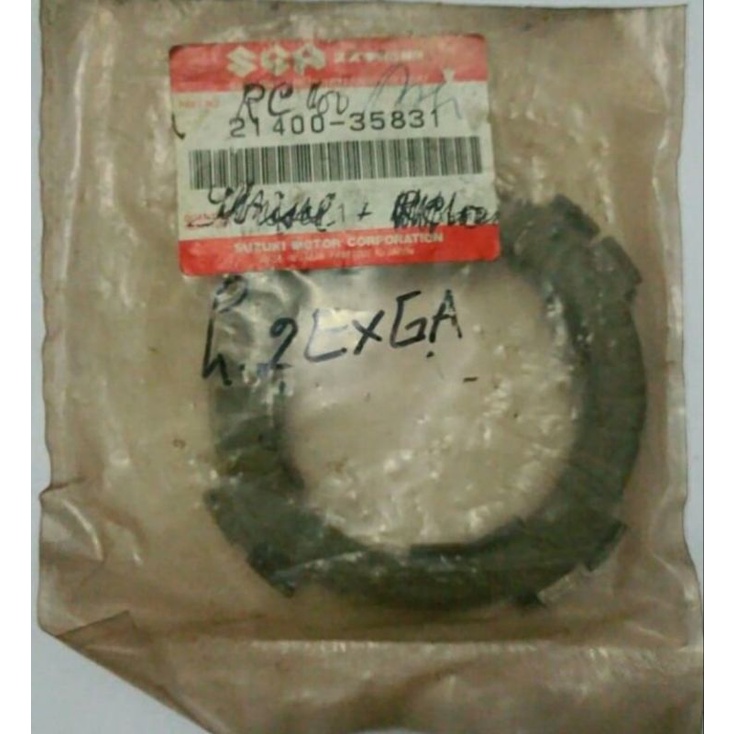 Kampas kopling set Suzuki RC100 RC 100 Bravo Sprinter Crystal ORI SGP 21400-35831