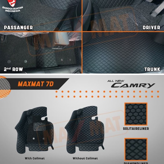 Karpet 7D Toyota Camry Maxmat Otoproject