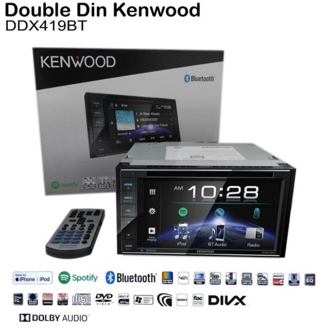 Doubledin kenwood DDX419BT DDX 419 BT .