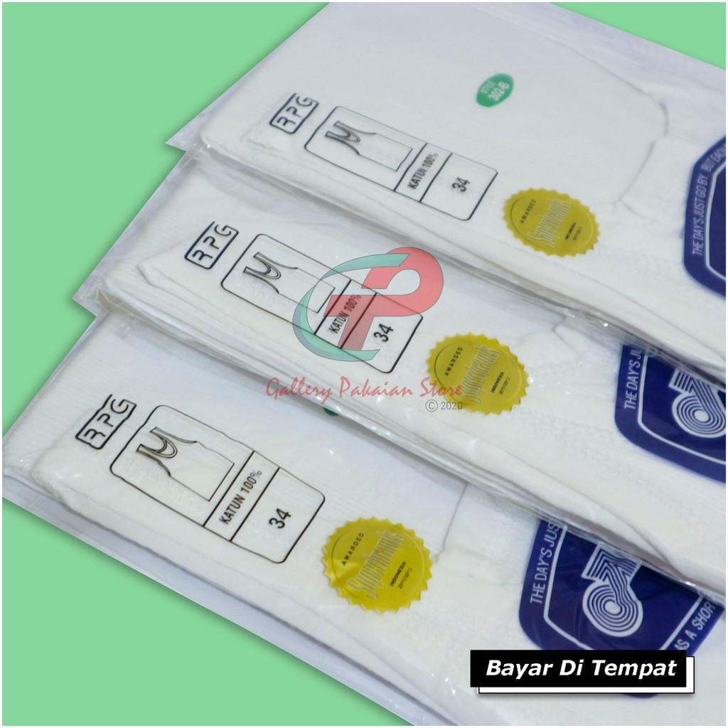 Singlet GT Man kaos dalam pakaian pria bahan lembut termurah