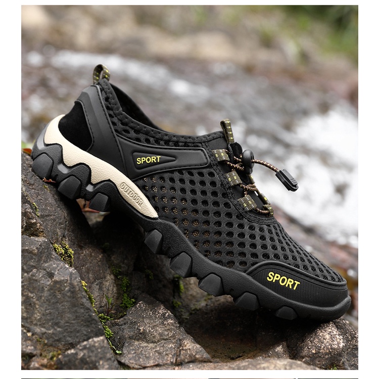 {FREE BOX} Sepatu Hiking Outdoor Pria - KJ-56