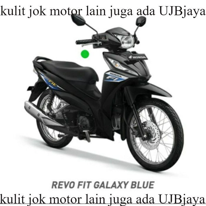 Sarung Jok Motor Revo Fit Fi Original / BAHAN ORI POLOS Kulit Jok Motor Revo Fit Fi S6