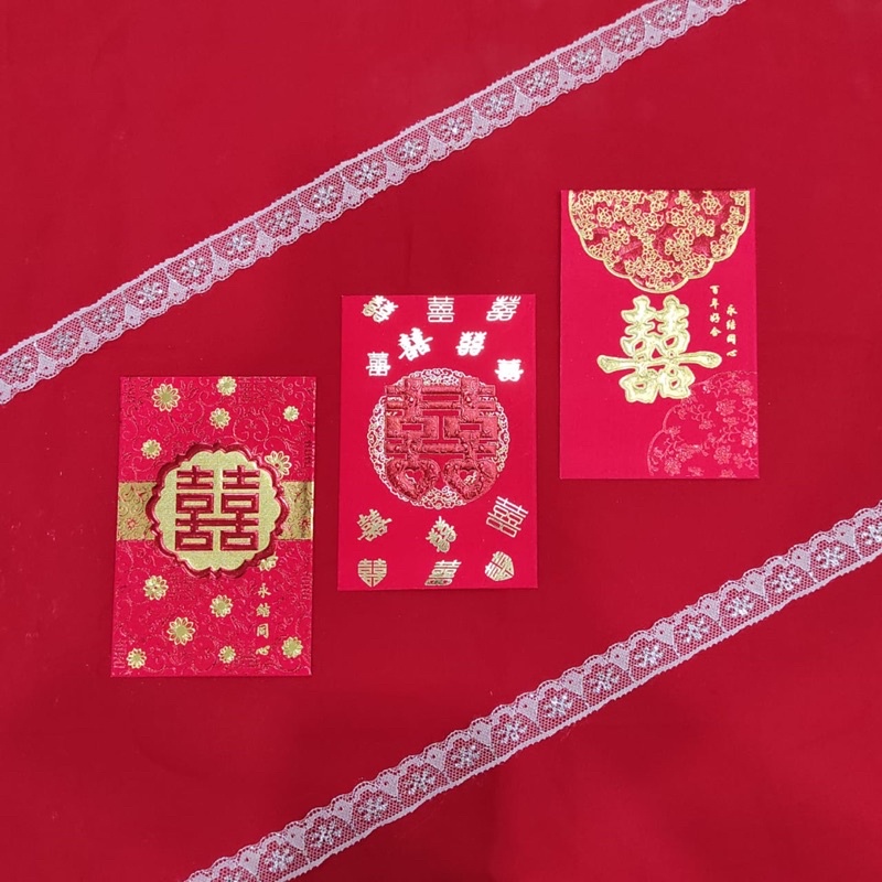 

[6 LEMBAR] ANGPAO WEDDING SHUNGHIE SANGJIT TEA PAI