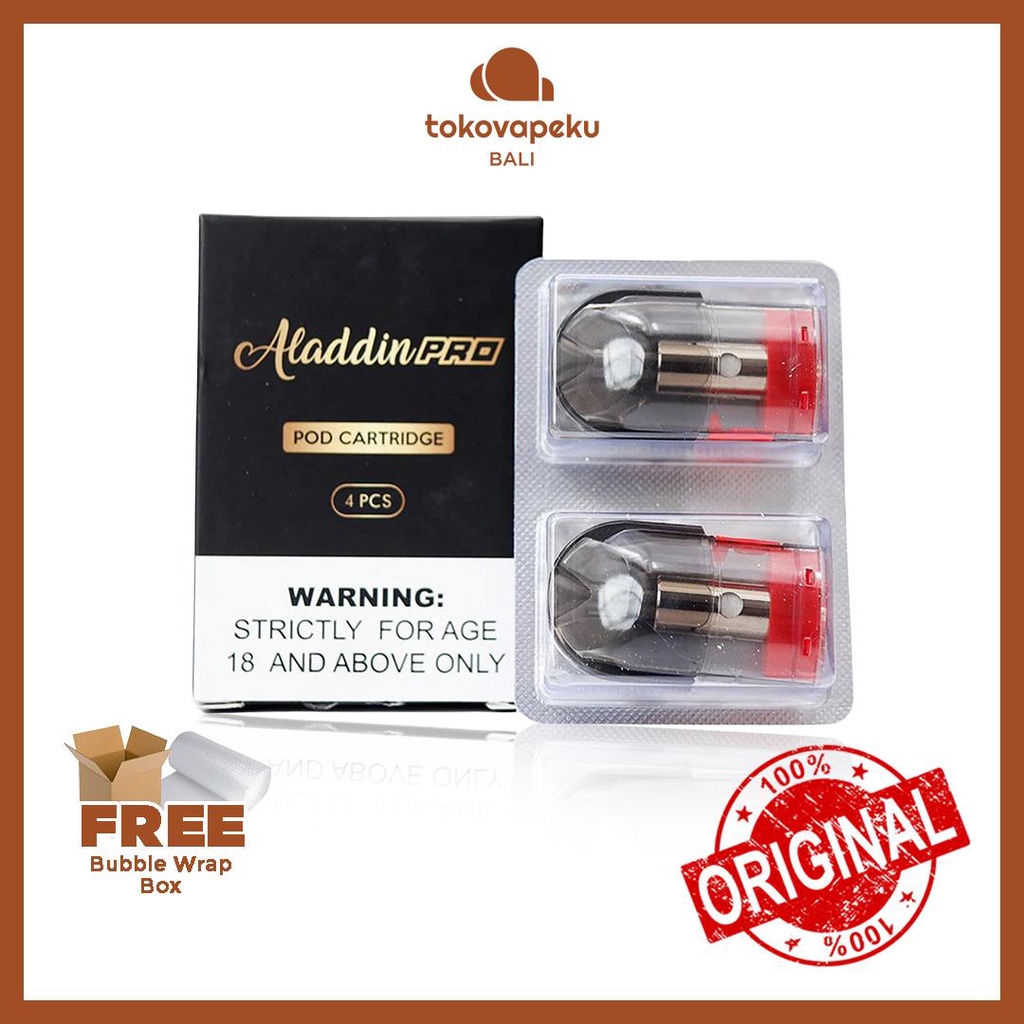 CARTRIDGE ALADDIN BBOX POD KIT 2ML 1.0 OHM AUTHENTIC by ALADDIN PRO