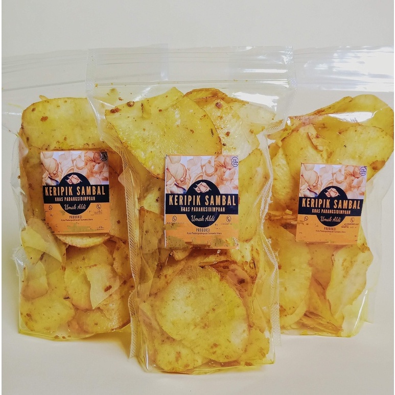 

Keripik Sambal Bumbu Kuning Khas Sidempuan/Padangsidimpuan