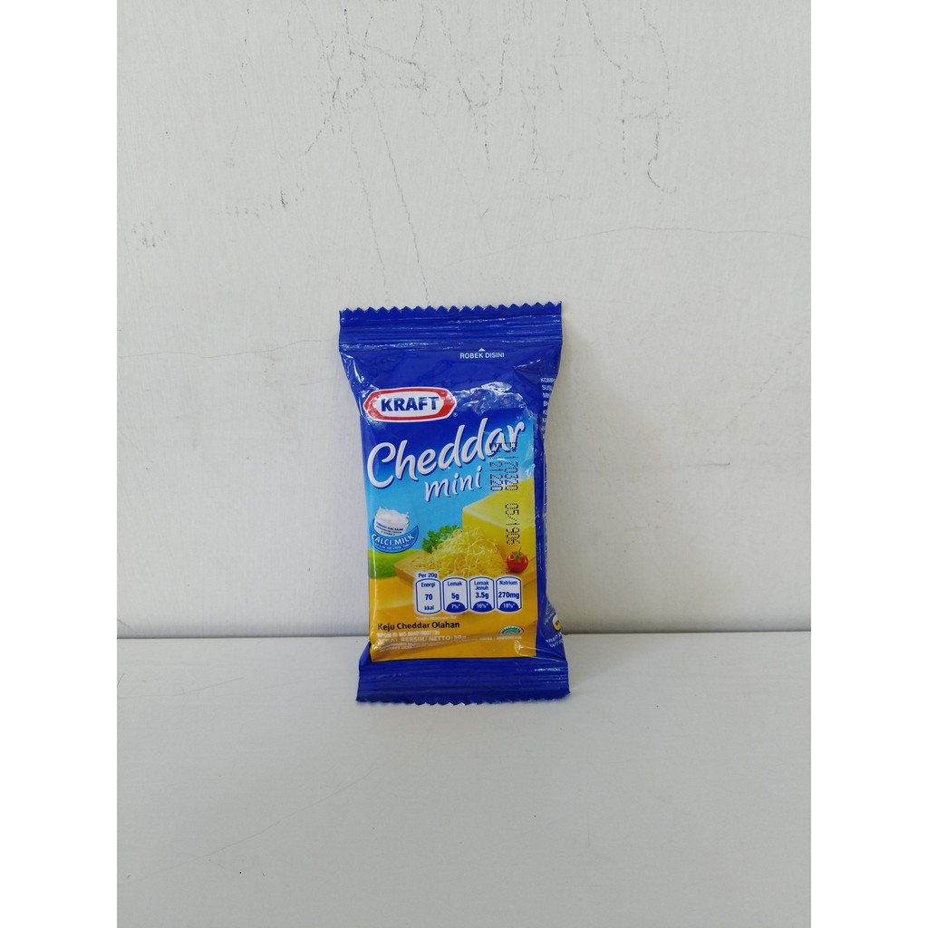 

Kraft Keju Cheddar 30 gram