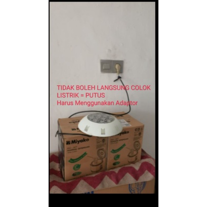 Lampu Kolam Renang 12Watt 12W Stainless Stell 12V