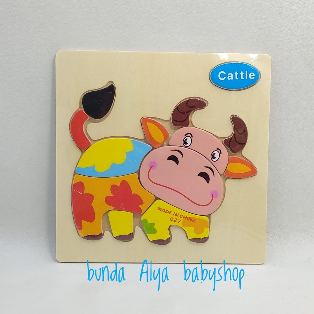 Mainan Puzzle Kayu Anak Aneka Motif Banyak Pilihan Bentuk - Mainan Bayi Anak Melatih Kecerdasan - Mainan Kayu Puzzle - Mainan Anak