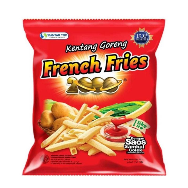 

French Fries 2000 Snack Kentang Goreng 138 g