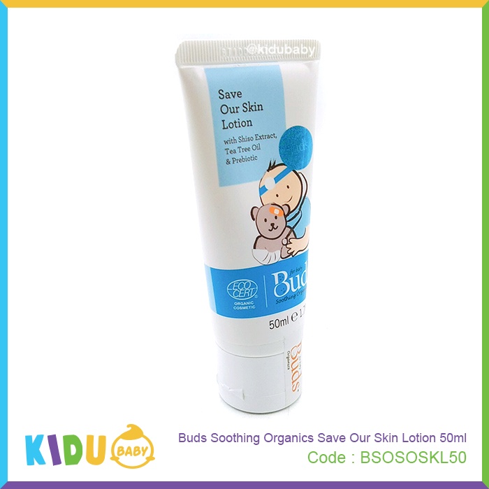 Buds Organics Save Our Skin Lotion 50ml Kidu Baby