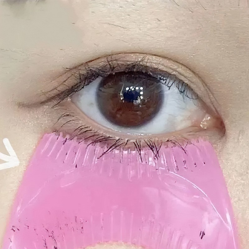 3 In 1 Sisir Panduan Aplikator Maskara Bulu Mata