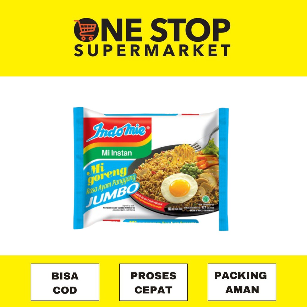 

Mie Goreng Jumbo Indomie Ayam Panggang