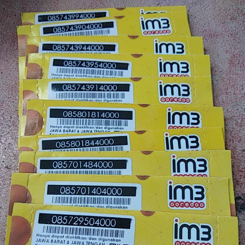 indosat ekor triple murah