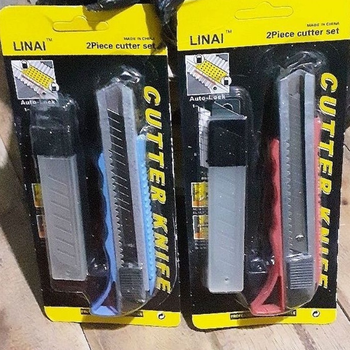 Bundara.id Pr-673 Kater Jumbo FREE isi ulang Pisau Kater Besar L 500 Stainless