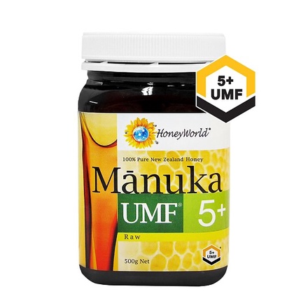 

[NEW ZEALAND] HONEYWORLD Raw Manuka UMF5+ 500g