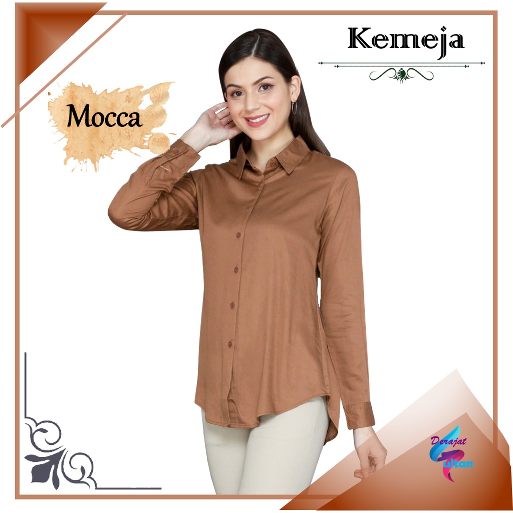 Baju Pakaian Set Atasan Kemeja  Kameja Kmeja Krmeja Keneja Tunik Tunic Cotton Katun Wanita Cewek Cew