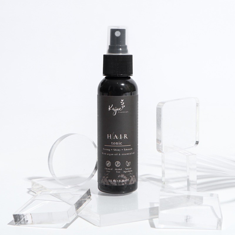 KAJOE HAIR OIL&amp;HAIR TONIC [BUNDLING] Anti Hair Fall Penumbuh Rambut Alami Rambut Rontok Rusak Kering