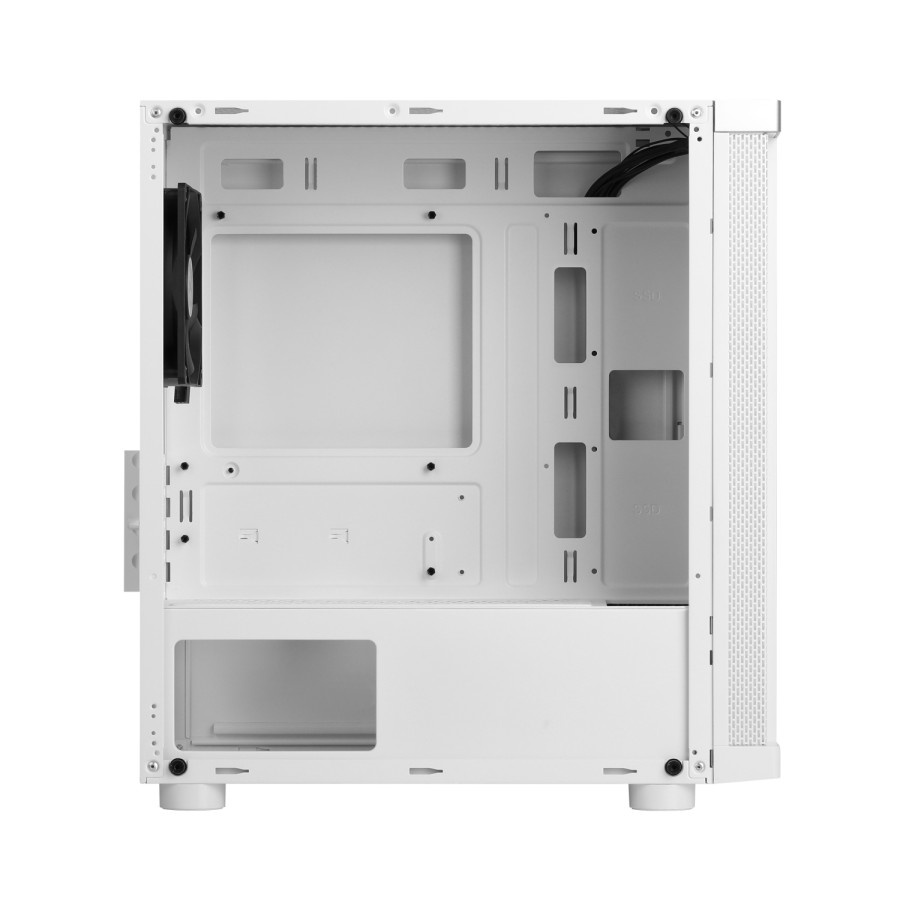 Casing Abkoncore Cronos 450M WHITE C450M Gaming PC Case